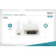 Kabel adapter Displayport 1080p 60Hz FHD Typ miniDP/DVI-D (24+1) M/M biały 2m