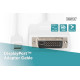 Kabel adapter Displayport 1080p 60Hz FHD Typ miniDP/DVI-D (24+1) M/M biały 2m