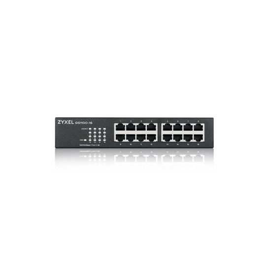 Przełącznik niezarządzalny GS1100-16-EU0103F 16x Gigabit Unmanaged Switch                  GS1100-16-EU0103F 