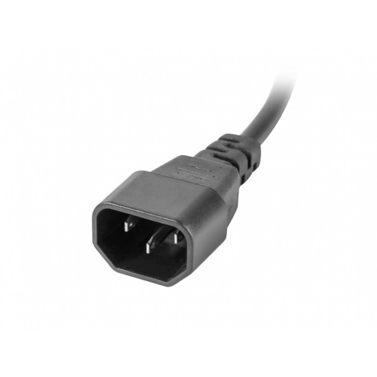 Listwa zasilająca Rack PDU 1U 7x PL 2m 10A czarna 