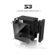 Obudowa S3 TG ATX Mid Tower PC Case TG fan x3