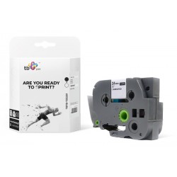 Taśma TBTB-TZE251 Brother Czarny na Białym 24x8mm 1szt.