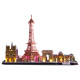 Puzzle 3D LED City Line Paryż