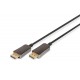 Kabel połączeniowy hybrydowy AOC DisplayPort 1.4 8K/60Hz UHD DP/DP M/M 15m Czarny