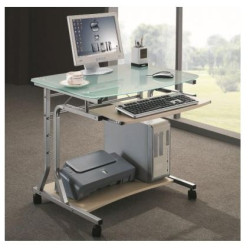 Biurko komputerowe szkło