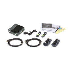 Przełącznik KVM 2-Port USB 4K DP/Audio