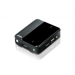 Przełącznik KVM 2-Port USB 4K DP/Audio
