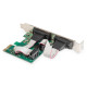 Karta rozszerzeń/Kontroler RS232 PCI Express, 2xDB9, Low Profile, Chipset: MCS9901