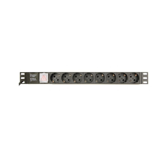 Listwa zasilająca rack 8 x German Socket 3M 