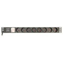 Listwa zasilająca rack 8 x French socket/3m 