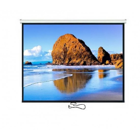 Ekran projekcyjny MC-591 120 cali 4:3 240x180 , auto-lock Ściana lub sufit Biały matowy