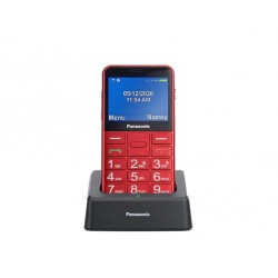 Telefon dla seniora KX-TU155 czerwony