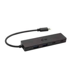 Adapter USB-C Metal HUB 2x USB 3.0 + 2x USB-C 