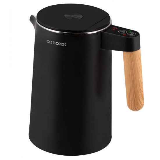 Czajnik 1,5L double wall czarny RK3301 