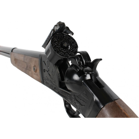 Strzelba kowbojska metalowa 12 naboi Gonher 