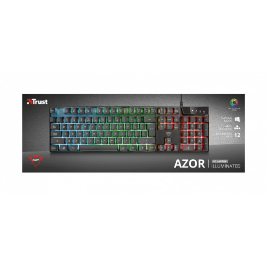 Klawiatura gamingowa z podświetleniem GXT835 AZOR