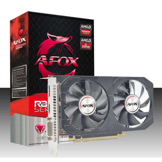 Karta graficzna - Radeon RX 550 4GB GDDR5 128Bit DVI HDMI DP ATX 