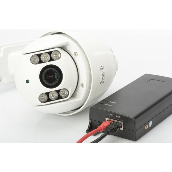 Zasilacz/Adapter PoE+ 802.3at, max. 48V 60W Gigabit 10/100/1000Mbps, aktywny