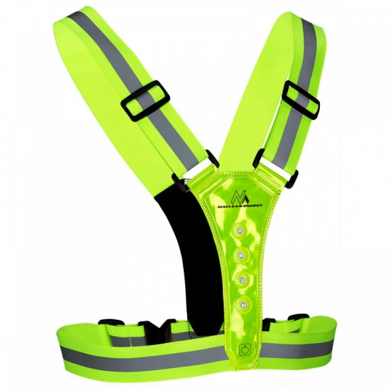 Szelki LED dla biegaczy MCE425 