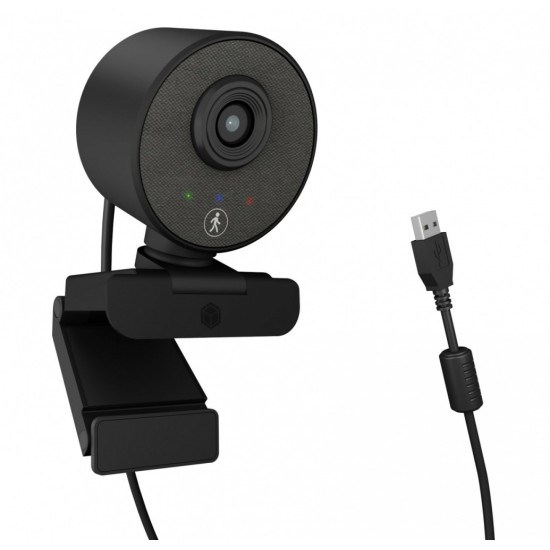 Kamera internetowa IB-CAM501-HD FHD Webcam, 1080P, wbudowany mikrofon,     Autofocus, wide view angle, Autotracking 