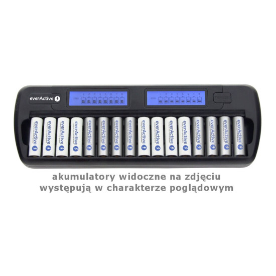 Ładowarka procesorowa NC-1600 do 16 akumulatorów AA/AAA