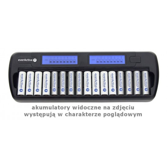 Ładowarka procesorowa NC-1600 do 16 akumulatorów AA/AAA