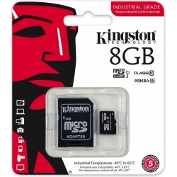 Karta microSD  8GB CL10 UHS-I Industrial 