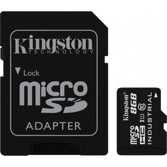 Karta microSD  8GB CL10 UHS-I Industrial 