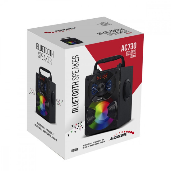 Głośnik Bluetooth radio USB Audiocore AC730 
