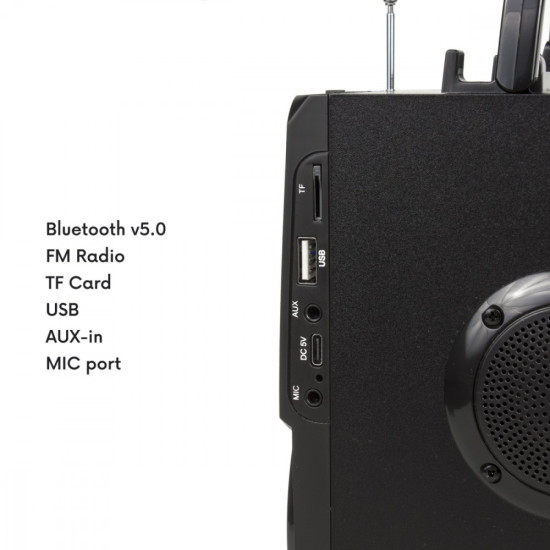 Głośnik Bluetooth radio USB Audiocore AC730 