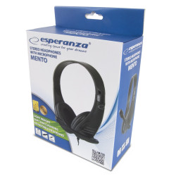 Słuchawki z mikrofonem Mento