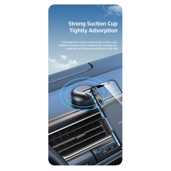 Uchwyt na kokpit lub do szyby US-ZJ063 Czarny 