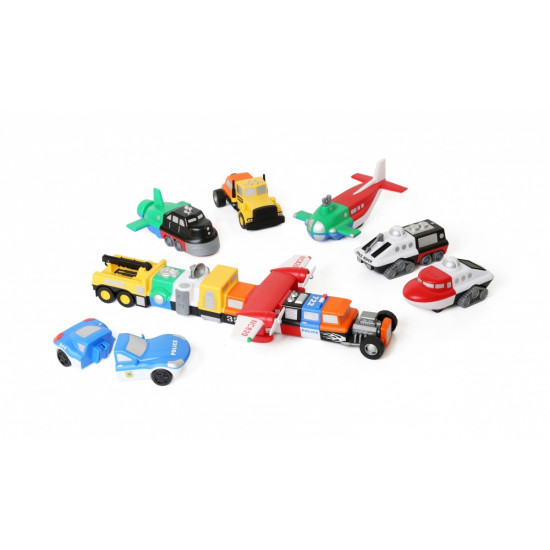 Zestaw Malblo Magnetyczne pojazdy deluxe 1