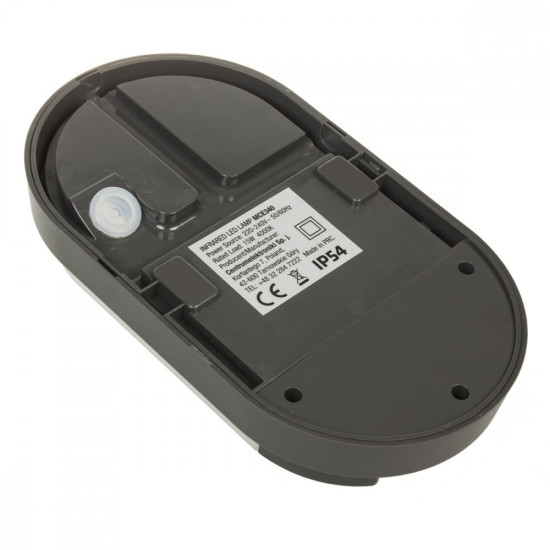 Lampa Led z czujnikiem ruchu 15W MCE340 GR 