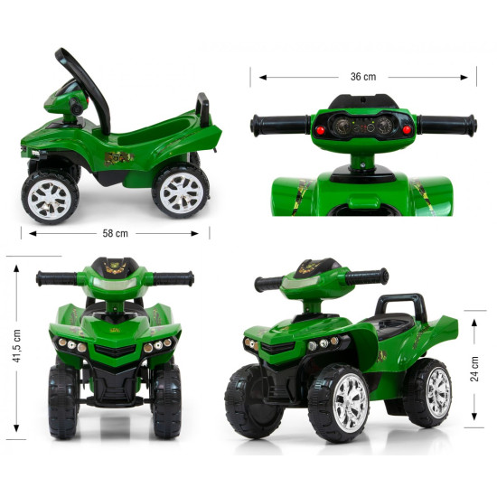 Jeździk Pojazd Monster Military