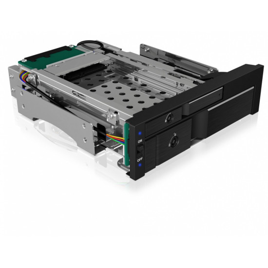 Kieszeń na dysk IB-173SSK 1x2,5+1x3,5 na 1x5,25 