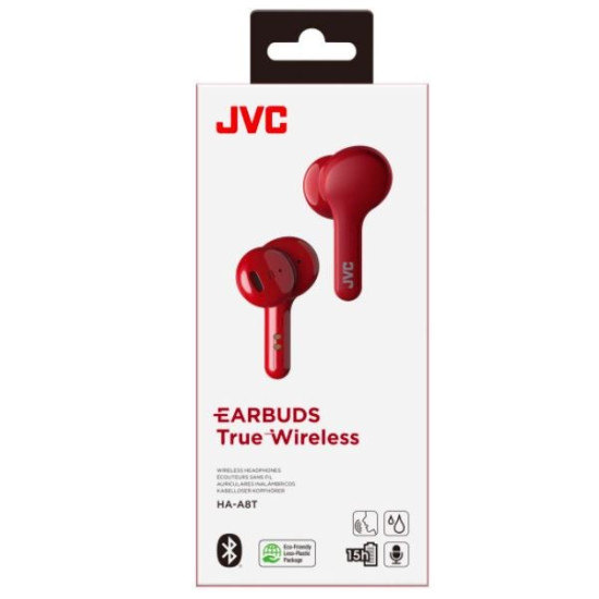 Słuchawki bezprzewodowe HA-A8T czerwone 