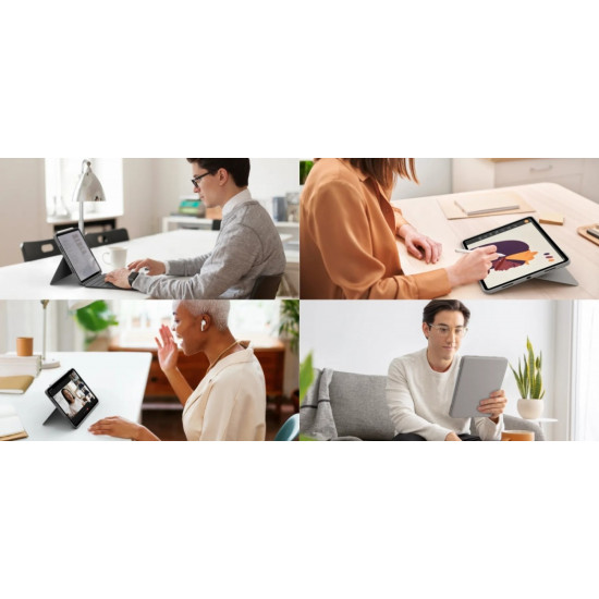 Combo Touch US iPad Pro 12,9' 5th Gen Grey