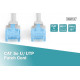 Patch cord U/UTP kat.5ePVC 10,0m szary
