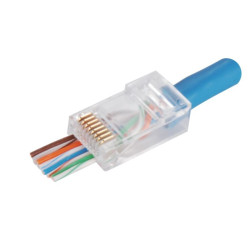 Wtyk przelotowy RJ45 UTP kat.5e (op. 100 szt)