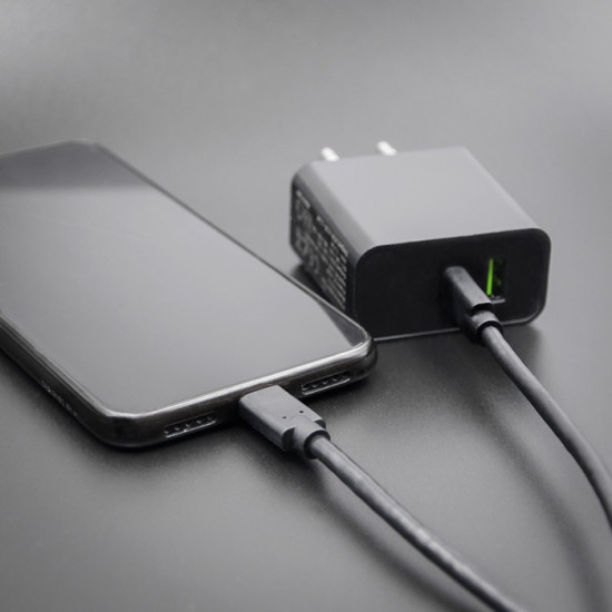 Kabel USB 3.1 typ C męski | USB 3.1 typ C męski | 3m | Czarny 