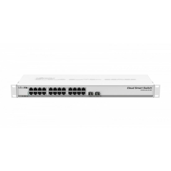 Przełącznik 24x1GbE 2xSFP+  CSS326-24G-2S+RM 