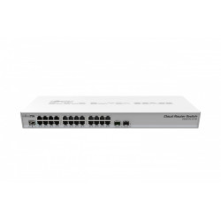 Przełącznik 24xGbE 2 xSFP+CRS326-24G-2S+RM-MX 