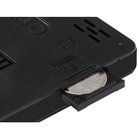 Termometr/higrometr TH-130 czarny