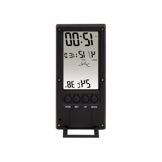 Termometr/higrometr TH-140 czarny 