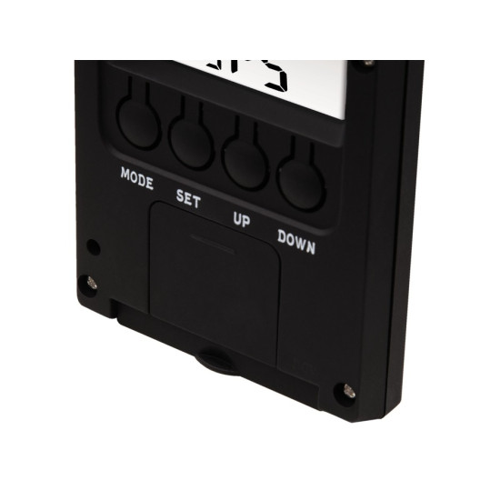 Termometr/higrometr TH-140 czarny 