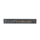 Przełącznik Switch 16X100MB POE+/2XCombo niezarządzalny rack 19 cali Gigabit Ethernet 150W 