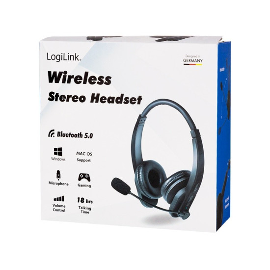 Słuchawki stereo Bluetooth z mikrofonem 