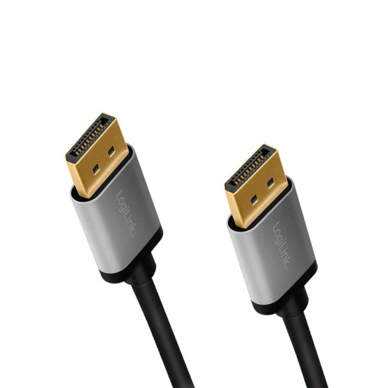 Kabel DisplayPort 4K/60 Hz,DP/M do DP/M,alu. 5m 