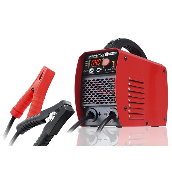 Prostownik samochodowy do akumulatora 12V/24V z rozruchem CBC40